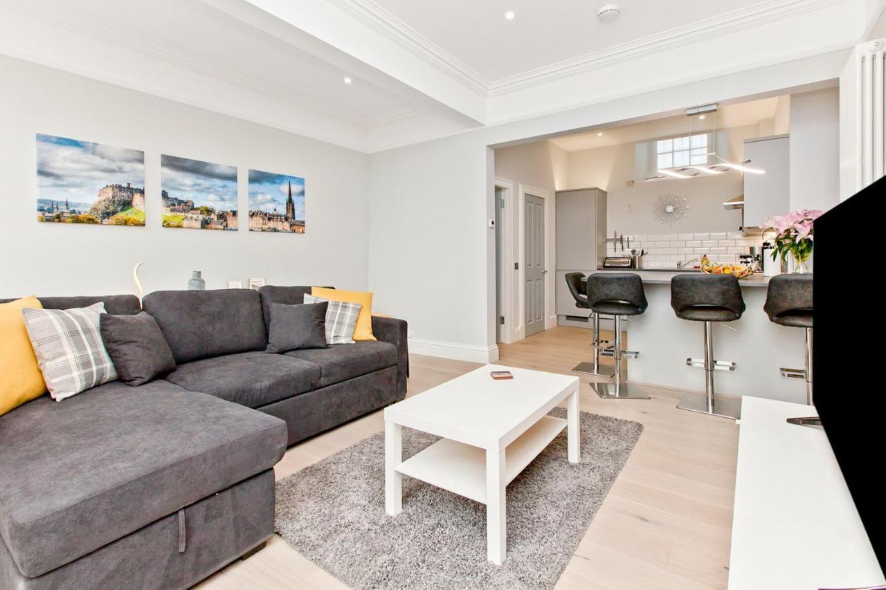 Modern & Spacious 1 Bed Apt, West End 爱丁堡 外观 照片